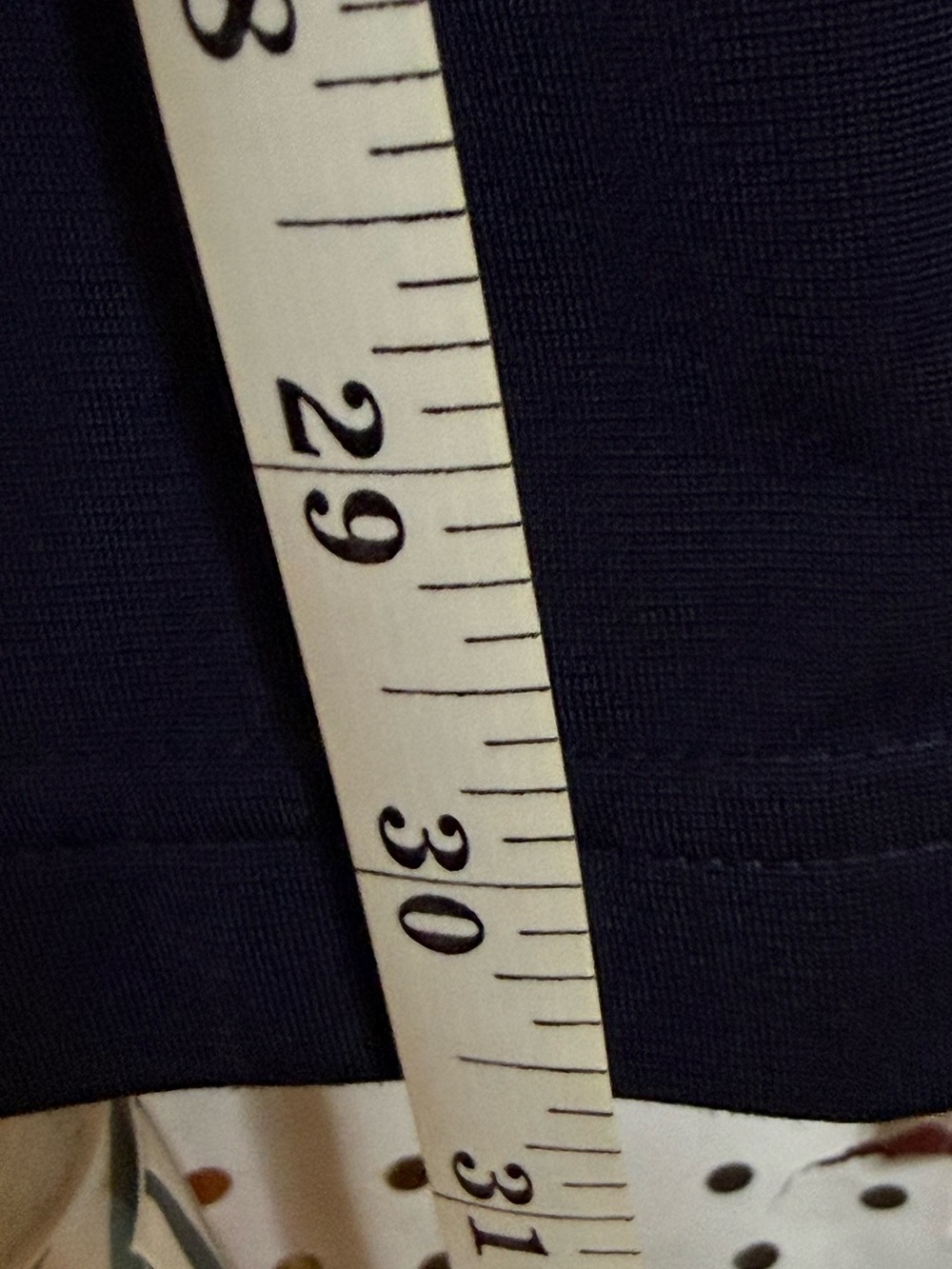 Adidas Navy Track Pants with White Stripes - Picture 5 of 6